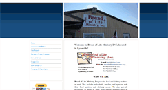 Desktop Screenshot of breadoflifeministryinc.org